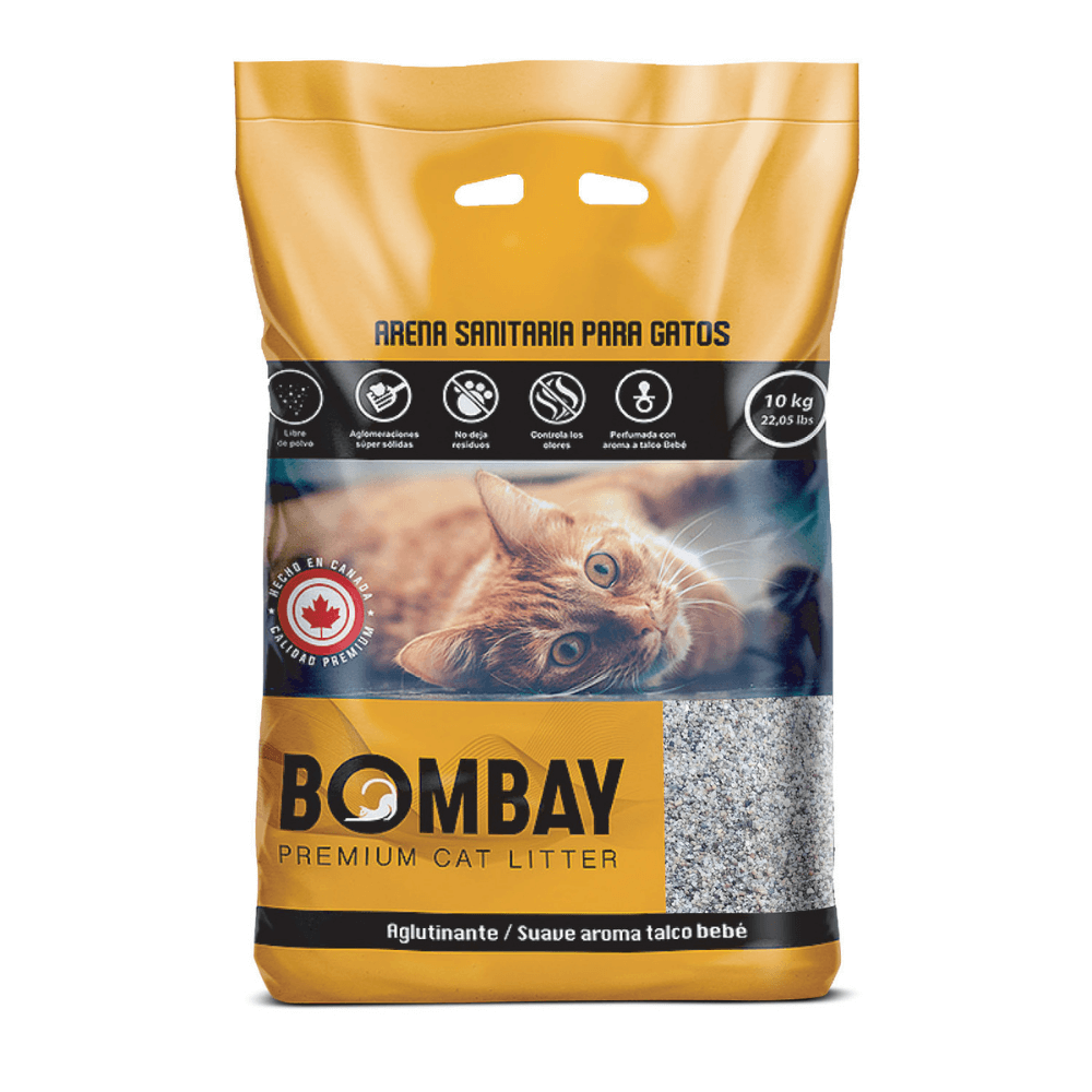 Arena Aglutinante Bombay - Premium Arena higiénica para gatos from Bombay - al mejor precio $12890! Compra ahora en Milo Pet Shop