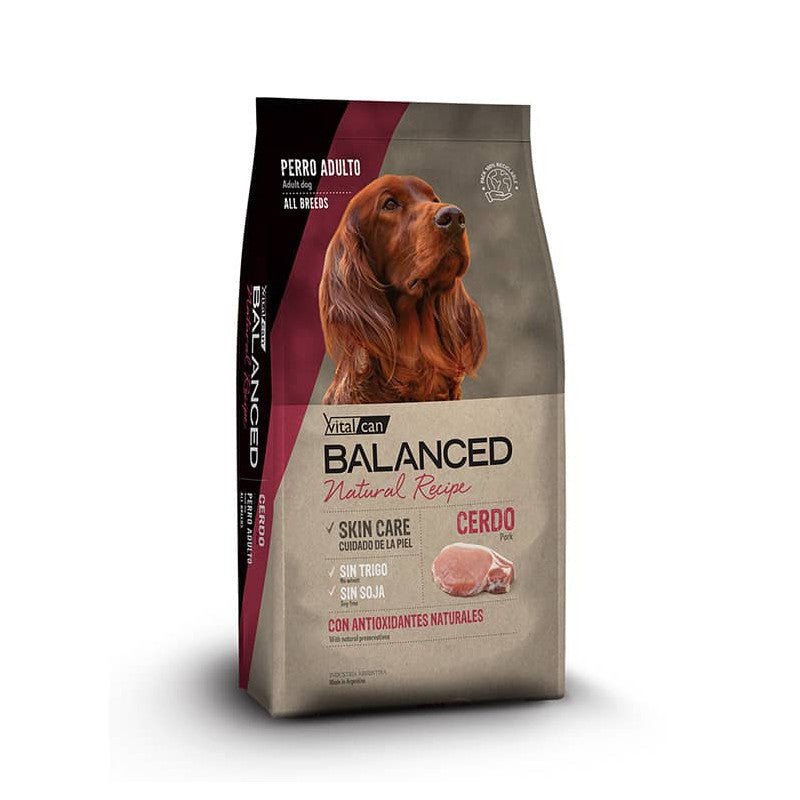 Balanced Natural Recipe Cerdo - Premium Comida adulto from Balanced - al mejor precio $13990! Compra ahora en Milo Pet Shop
