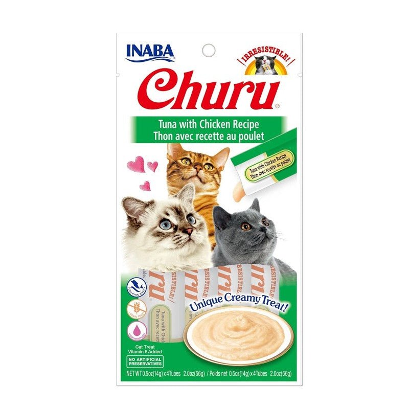 Churu Chicken Tuna Recipe - Pollo y Atun - Premium Snack Gato from Churu - al mejor precio $2490! Compra ahora en Milo Pet Shop