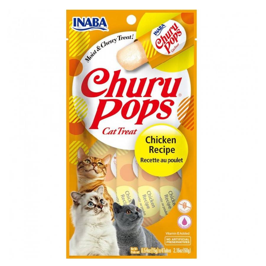 Churu Pops Chicken Recipe - Pollo - Premium Snack Gato from Churu - al mejor precio $2990! Compra ahora en Milo Pet Shop