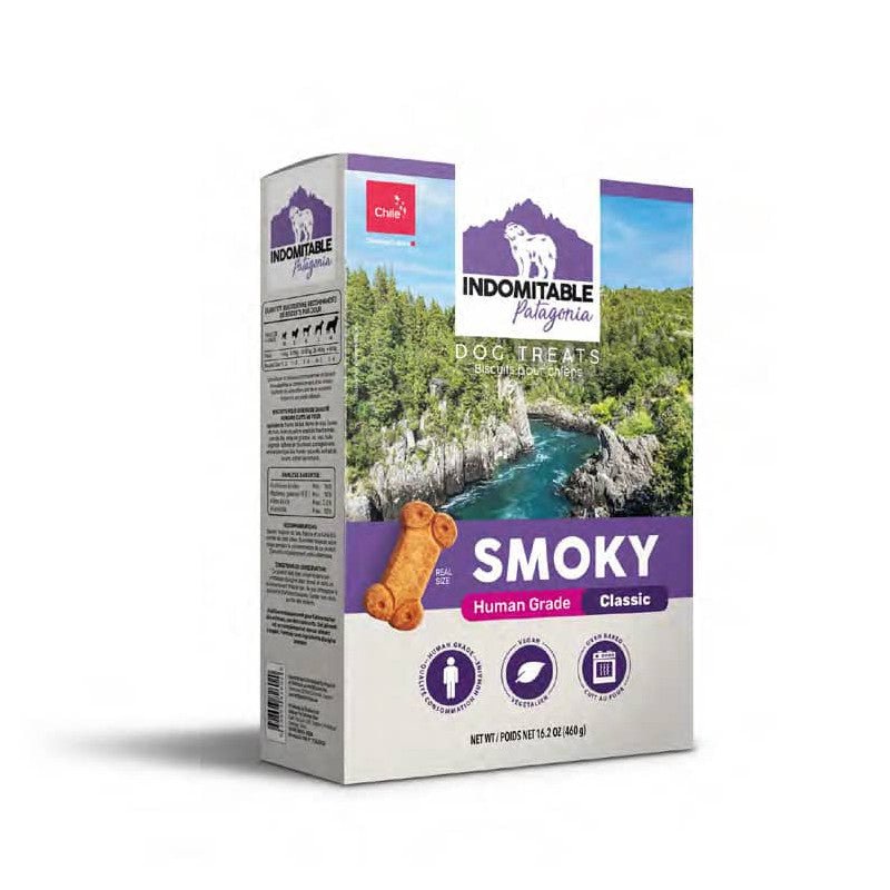 Indomitable Patagonia Classic Smoky - Premium Snack Perro from Indomitable - al mejor precio $4100! Compra ahora en Milo Pet Shop