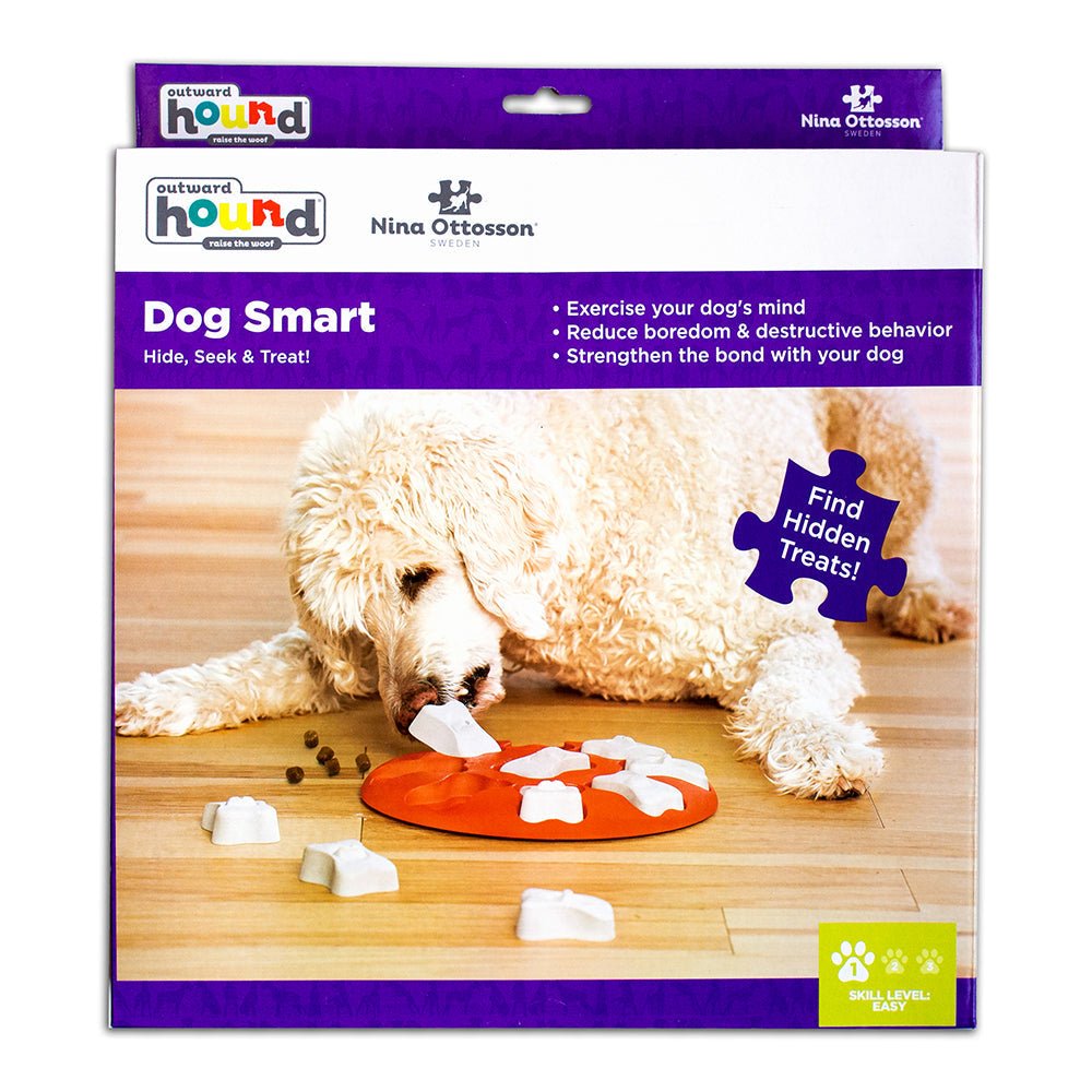 Nina Ottosson Puzzle Smart Nivel 1 - Premium Juguetes para perros from Nina Ottosson - al mejor precio $12990! Compra ahora en Milo Pet Shop