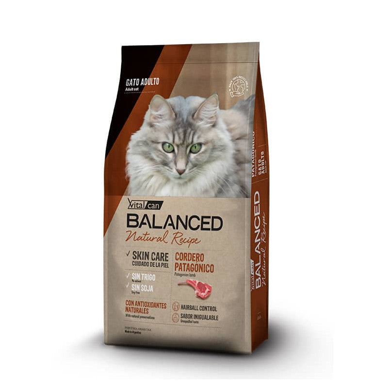 Balanced Natural Recipe Cordero Gato - Premium Comida Gato from Balanced - al mejor precio $14990! Compra ahora en Milo Pet Shop