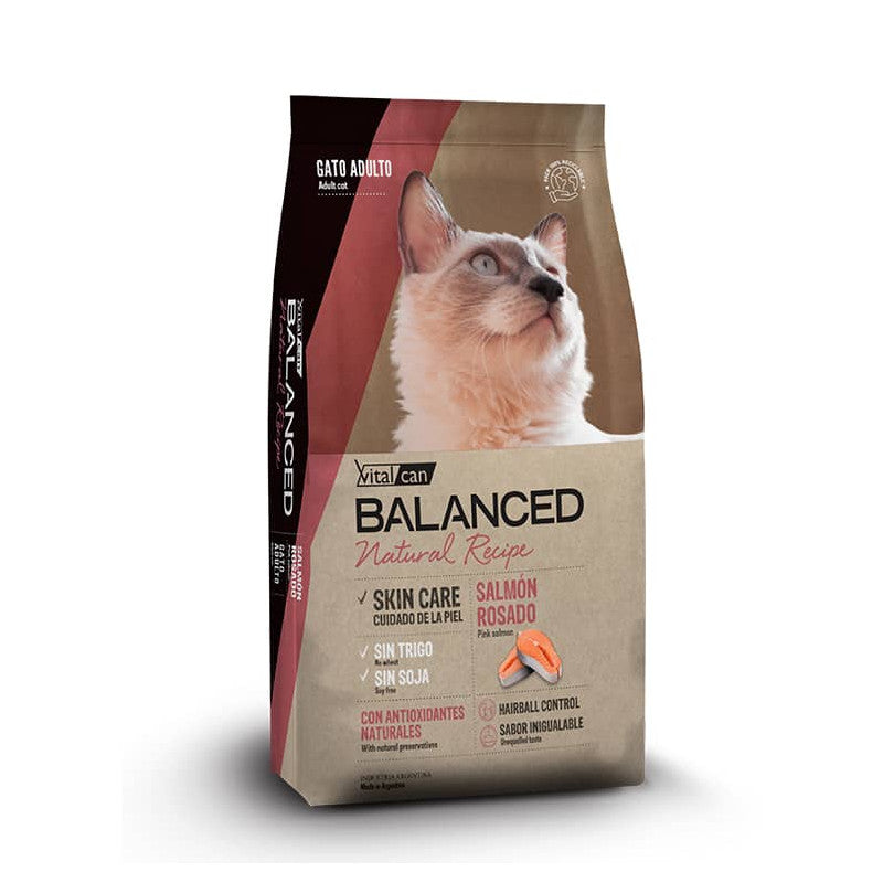 Balanced Natural Recipe Salmon Gato - Premium Comida Gato from Balanced - al mejor precio $14990! Compra ahora en Milo Pet Shop