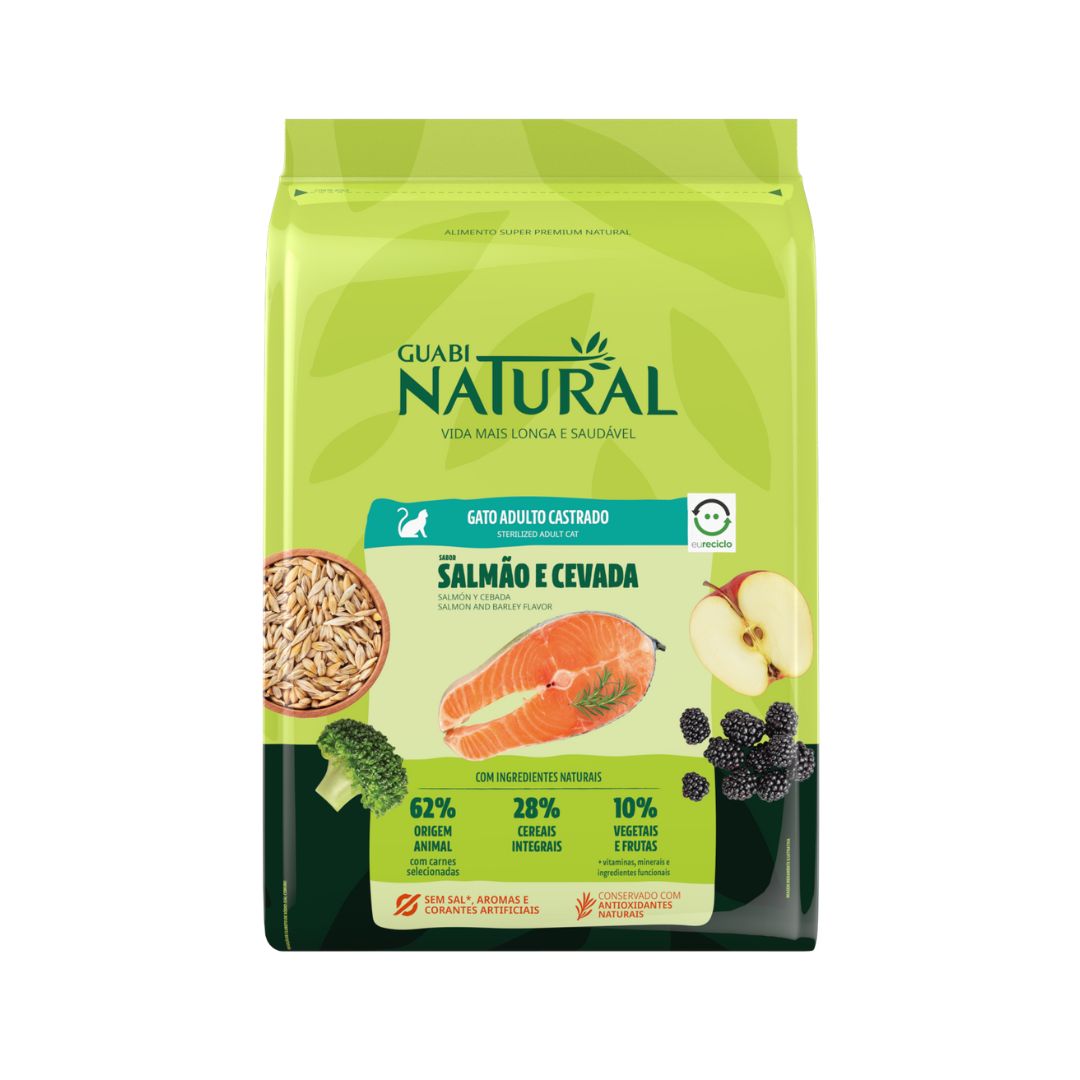 Guabi Natural Gato Castrado Salmon - Premium Comida Gato from Guabi - al mejor precio $15990! Compra ahora en Milo Pet Shop