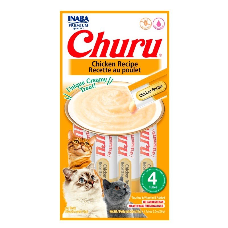Churu Chicken Recipe - Pollo - Premium Snack Gato from Churu - al mejor precio $2490! Compra ahora en Milo Pet Shop