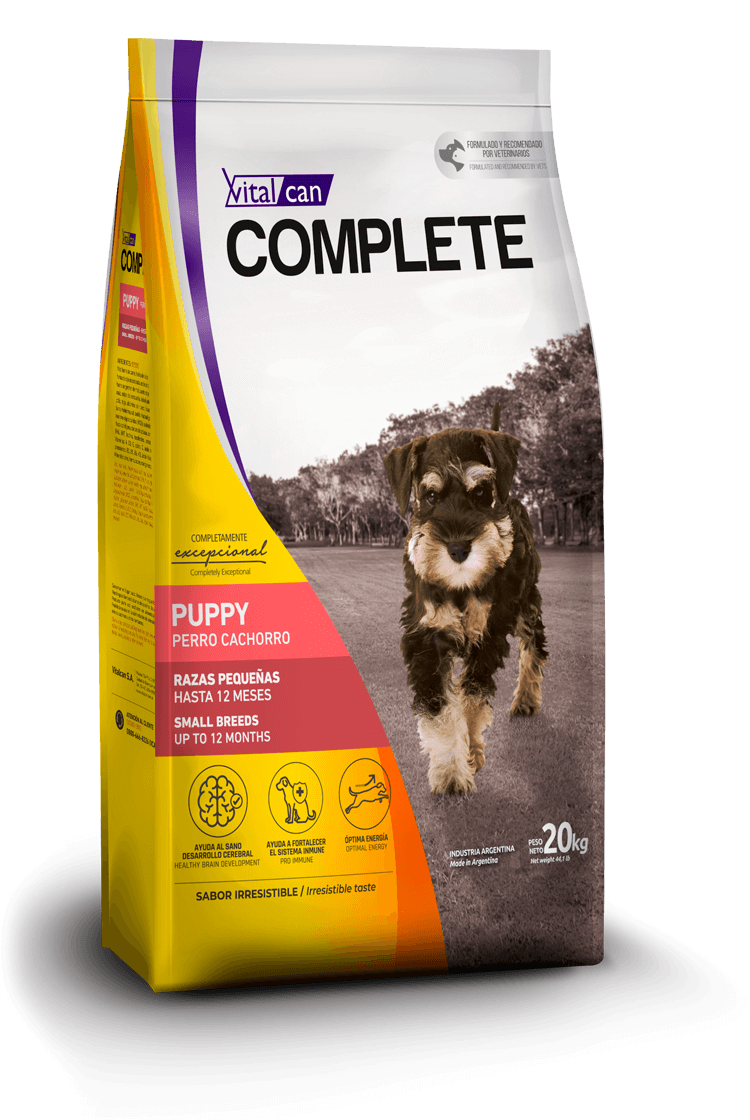 Complete Cachorro Raza Pequeña - Premium Raza Pequeña from Complete - al mejor precio $8990! Compra ahora en Milo Pet Shop