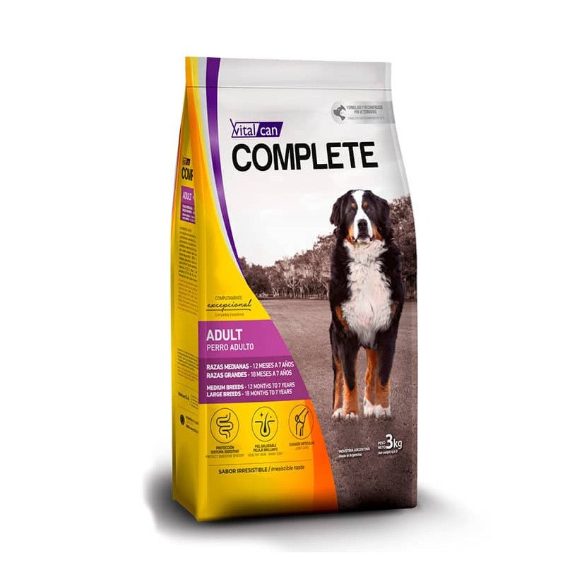 Complete Perro Adulto Raza Mediana Grande - Premium Alimento perros from Complete - al mejor precio $35990! Compra ahora en Milo Pet Shop