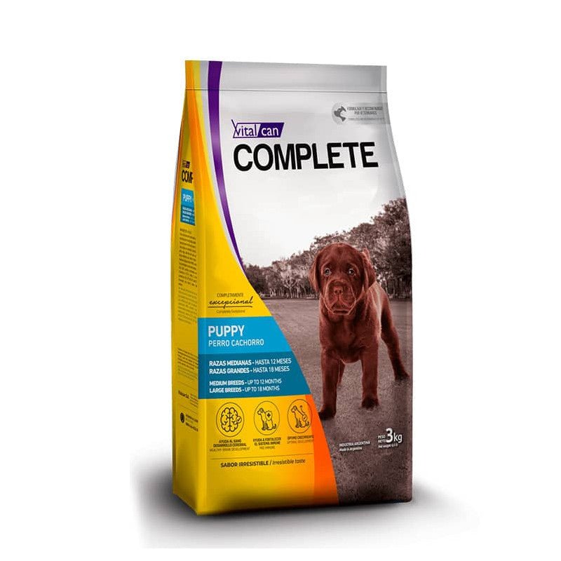Complete Perro Cachorro Mediano Grande - Premium Alimento perros from Complete - al mejor precio $38990! Compra ahora en Milo Pet Shop
