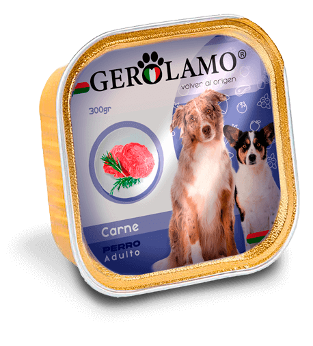 Gerolamo Pate Perro Adulto Carne - Premium Comida Humeda from Gerolamo - al mejor precio $1290! Compra ahora en Milo Pet Shop
