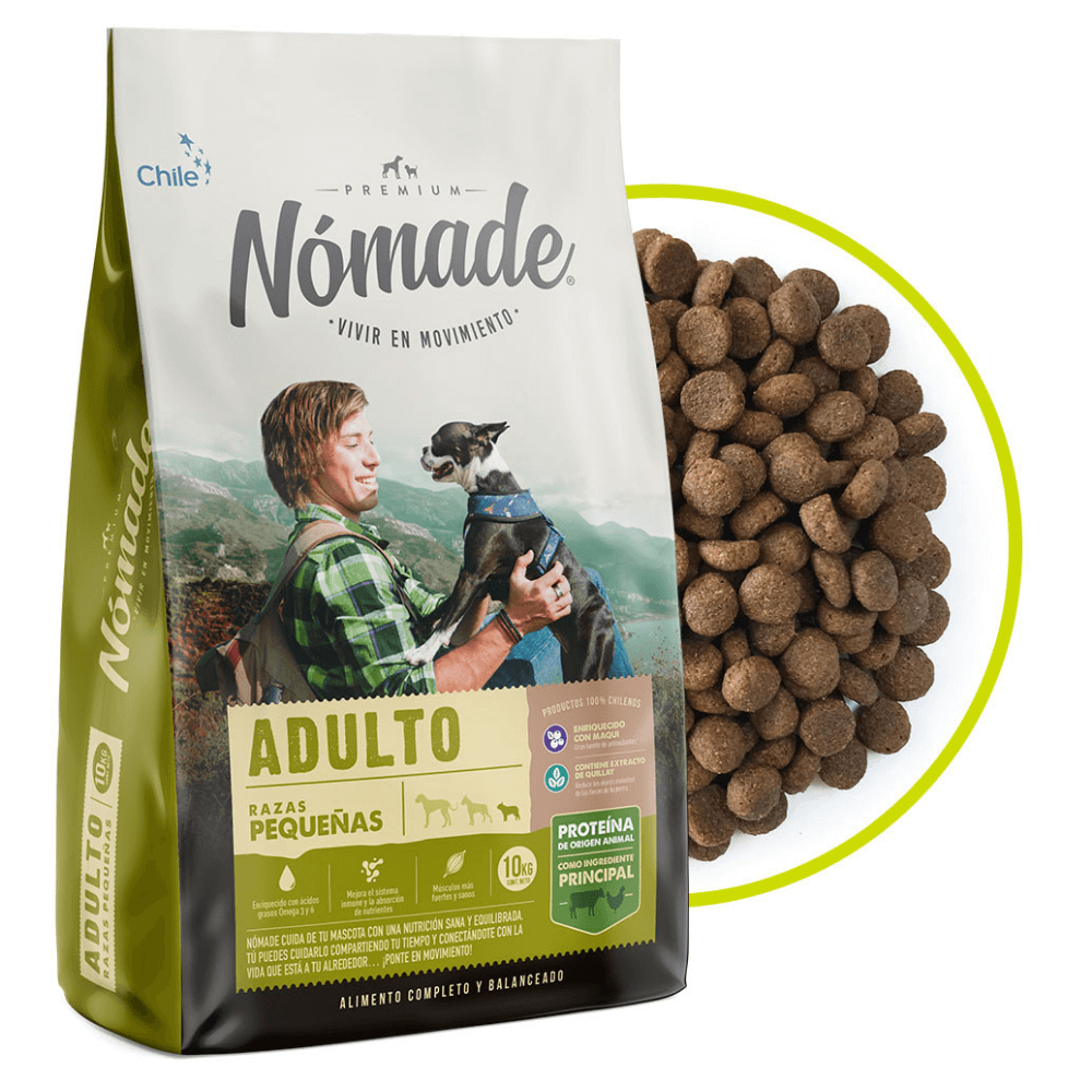 Nomade Adulto Razas Pequeñas - Premium Raza Pequeña from Nomade - al mejor precio $11490! Compra ahora en Milo Pet Shop
