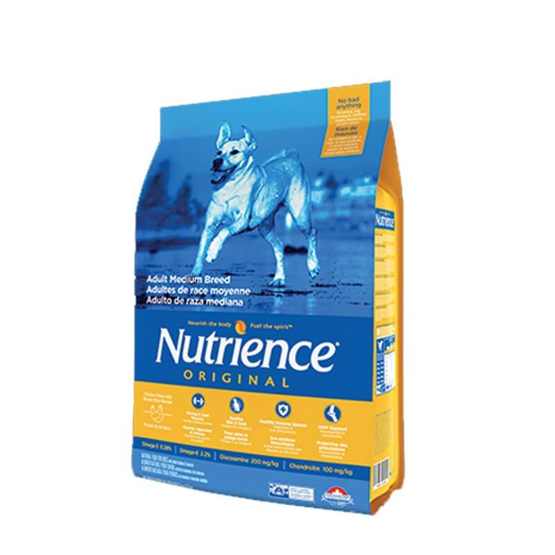 Nutrience Original Adult Medium - Premium Raza Mediana from Nutrience - al mejor precio $45990! Compra ahora en Milo Pet Shop